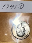 1941-D Washington 25C Silver Quarter / UNC
