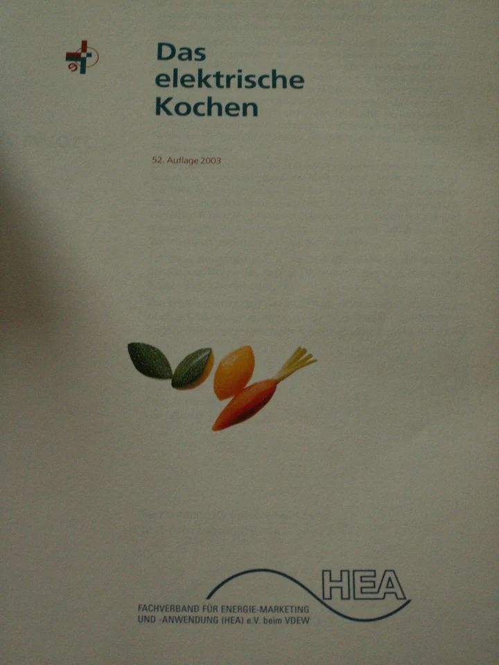 Buch : Das elektrische Kochen (52. Auflage 2003) - Bild 2 von 2