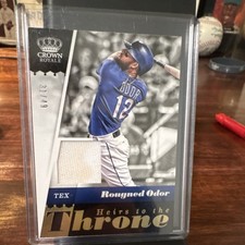 Panini Chronicles Heirs to the Throne Holo Gold Rougned Odor #HT-RO /49 Rangers