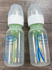 Baby Girl Boy Dr. Brown 4oz 2 Baby Bottles
