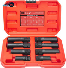 6 Spline  7 Spline Lug Nut Socket Set Drive Wheel Lock Key Locking Nut Removal