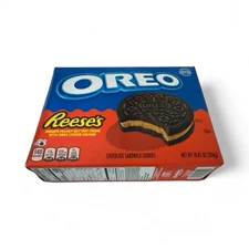 Oreo Reese’s Peanut Butter Creme  W/oreo Crumbs Limited Edition Cookies Exp12/25