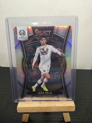Joao Felix 2020 Panini Select UEFA Euro Unlimited Edition Refractor Prizm 07/25 