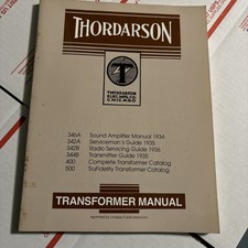 Thordarson Transformer Manual