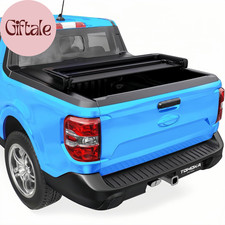 4.6Ft (54.4") Soft Folding Truck Bed Tonneau Cover Compatible with 2022 2023 202