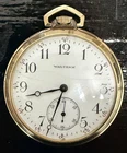 Beautiful working Antique gold Waltham Model 1894 12s 17j Grade 225 Pocket Watch