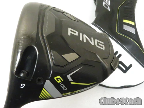 PING G430 LST Driver 9° TOUR 2.0 Black 65 X-Flex +Cover .. LEFT LH