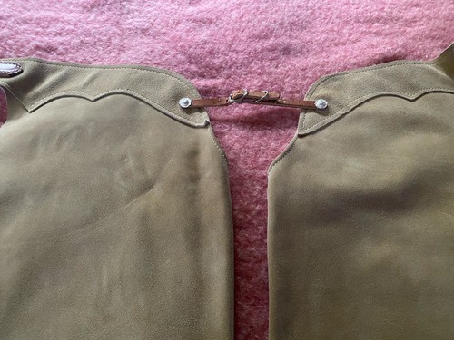 full grain leather Work Chaps