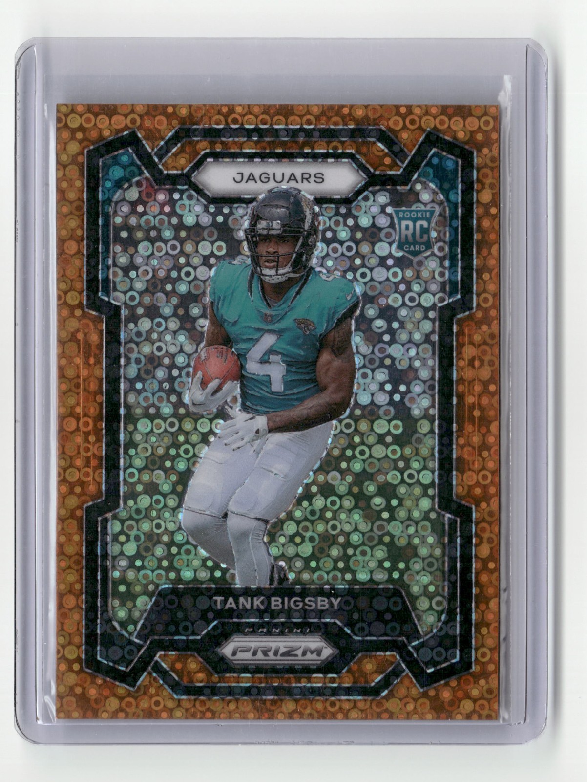 2023 Panini Prizm - Rookie Tank Bigsby #348 Disco Prizm RC Jaguars