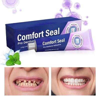 Comfort SealPro Denture Adhesive 40g Strong Bonding Repair Glue Denture Cream