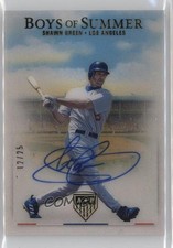 2023 Chronicles America's Pastime Boys of Summer Gold 12/25 Shawn Green Auto 0a6