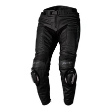 RST S1 CE AAA Leather Motorcycle Motorbike Trousers Jeans - Black