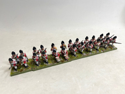 28MM American Revolution British Grenadier Regiment painted based Front Rank