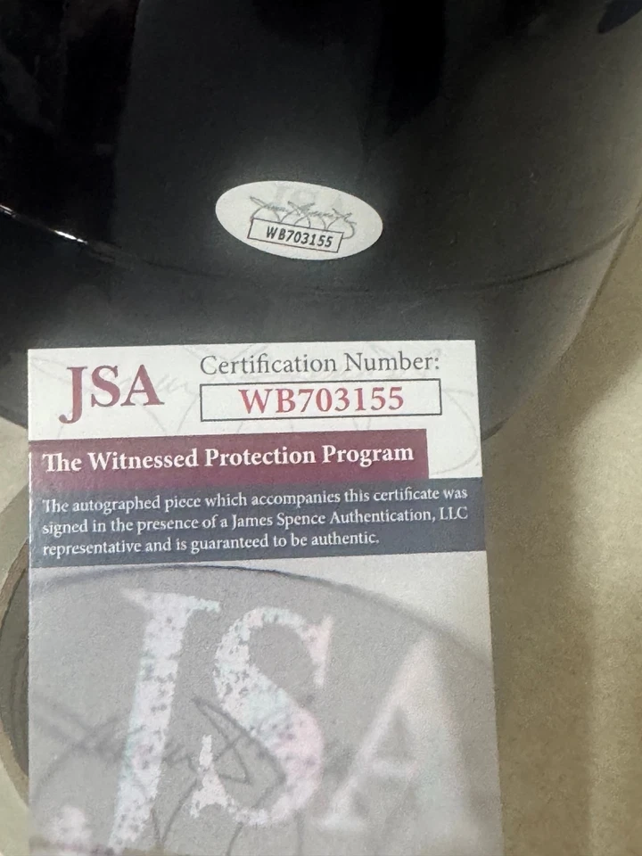 Detroit Tigers MIGUEL CABRERA Signed Full Size Authentic  Batting Helmet JSA - Image 4 of 4