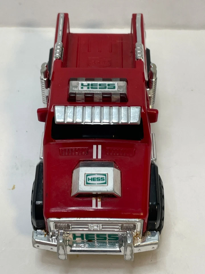 Hess Rescue Pickup Truck 2020 pullback wind up go racer replacement toy red - Image 3 of 4