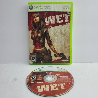 #ad *See Pics* Wet Microsoft Xbox 360 2009 No Manual $24.99