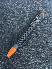 Tactile Turn Skeletonized Aluminum Bolt Action Pen w/Glow In The Dark Embrite