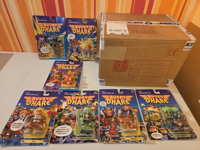 Hasbro Bucky O'Hare Sammlung 7 Stück Figuren OVP mit Original Karton 1991 