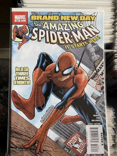 THE AMAZING SPIDER-MAN ISSUE #546 *1ST APP MR NEGATIVE & JACKPOT II* GRADE NM