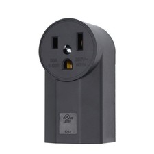 NEMA 6-50R Receptacle 2-Pole 3-Wire Surface Mount Power Receptacle 250V 50A U...
