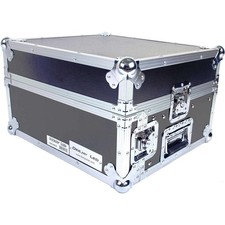 Deejay LED TBH Flight CASE 8U Slant Mixer 2 U Vertical Rack System with Full AC