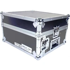 Deejay LED TBH Flight CASE 8U Slant Mixer 2 U Vertical Rack System with Full AC