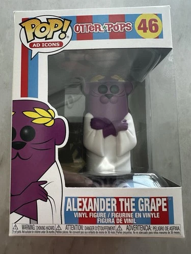 New Funko Pop Ad Icons Otter Pops #46 Alexander the Grape vinyl figure