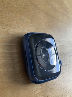Unlocked Apple Watch Series 7 41MM blue GPS No Band Some Scratches