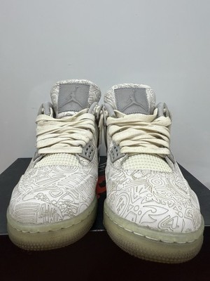 Jordan 4 Retro 30th Anniversary Laser Size 8.5 ( Original box