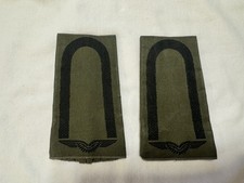 Unteroffizier Schulterklappen Luftwaffe Feldanzug Paar Bundeswehr