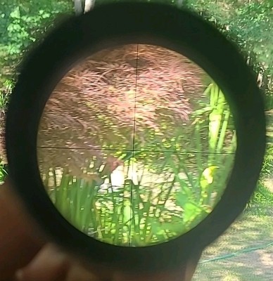 Rare Vintage WESCO-63 4x 32 Rifle Scope w/ Fine Crosshair Reticle 1'' Tube JAPAN