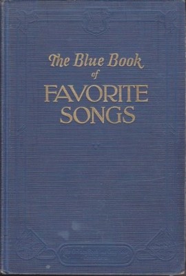 The Blue Book of Favorite Songs