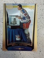 1998-99 Wayne Gretzky Upper Deck game dated GOLD hockey card - #135 - Rangers