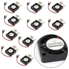 10x 2Pin 30MMx30MM 3007 5V Cooling Fan radiating For Raspberry Pi 2/3 Model B   
