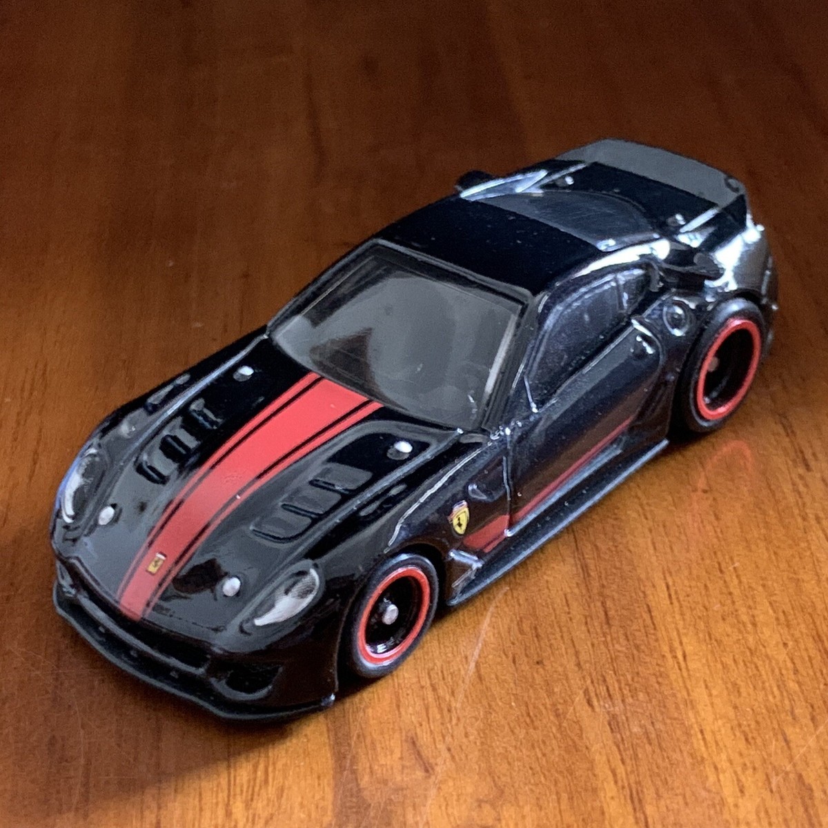 Hot Wheels 2015 Super Treasure Hunt Ferrari 599xx Black