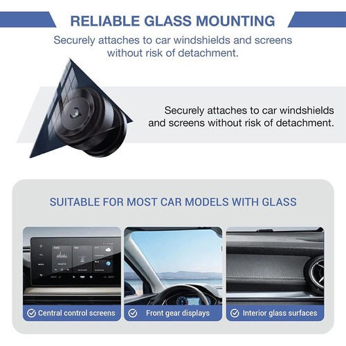 360° Electric Vacuum Strong Magnetic Phone Holder Suction Cup Car Stand Mount US - 第 10/14 張圖片