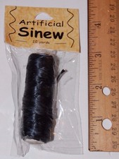 20 Yards Imitation Black Sinew 70lb Craft sewing Wrapping Dream Catcher Arrows