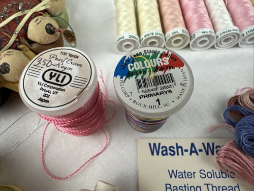 Lot- Embroidery Sewing Thread YLI Mettler DMC +, 12 Head Pin Cushion, Free Ship - Picture 5 of 17