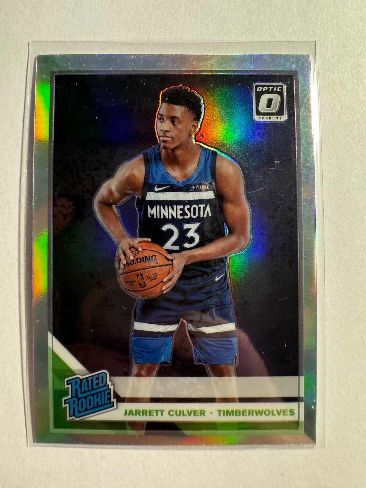 K174,168 - 2019-20 Donruss Optic Holo #160 Jarrett Culver RR