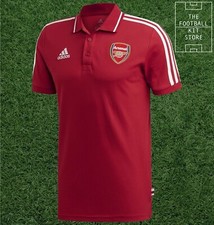 Image of Arsenal Polo Shirt - Official adidas AFC Football Polo Top - Mens - All Sizes