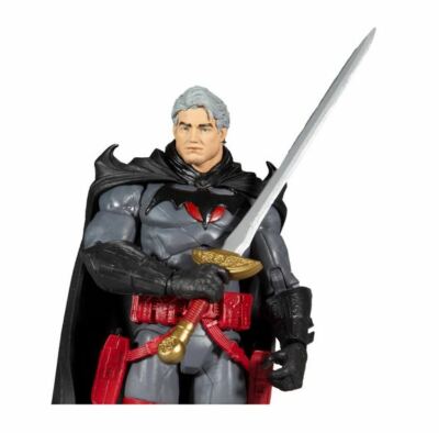 Mcfarlane Thomas Wayne Flashpoint Batman 7  Action Figure ummasked