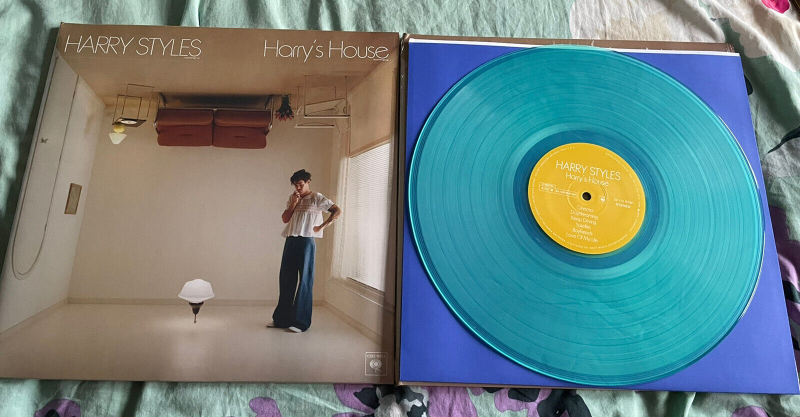 Harry Styles Harry&#039;s House Exclusive Sea Green Vinyl LP- New |