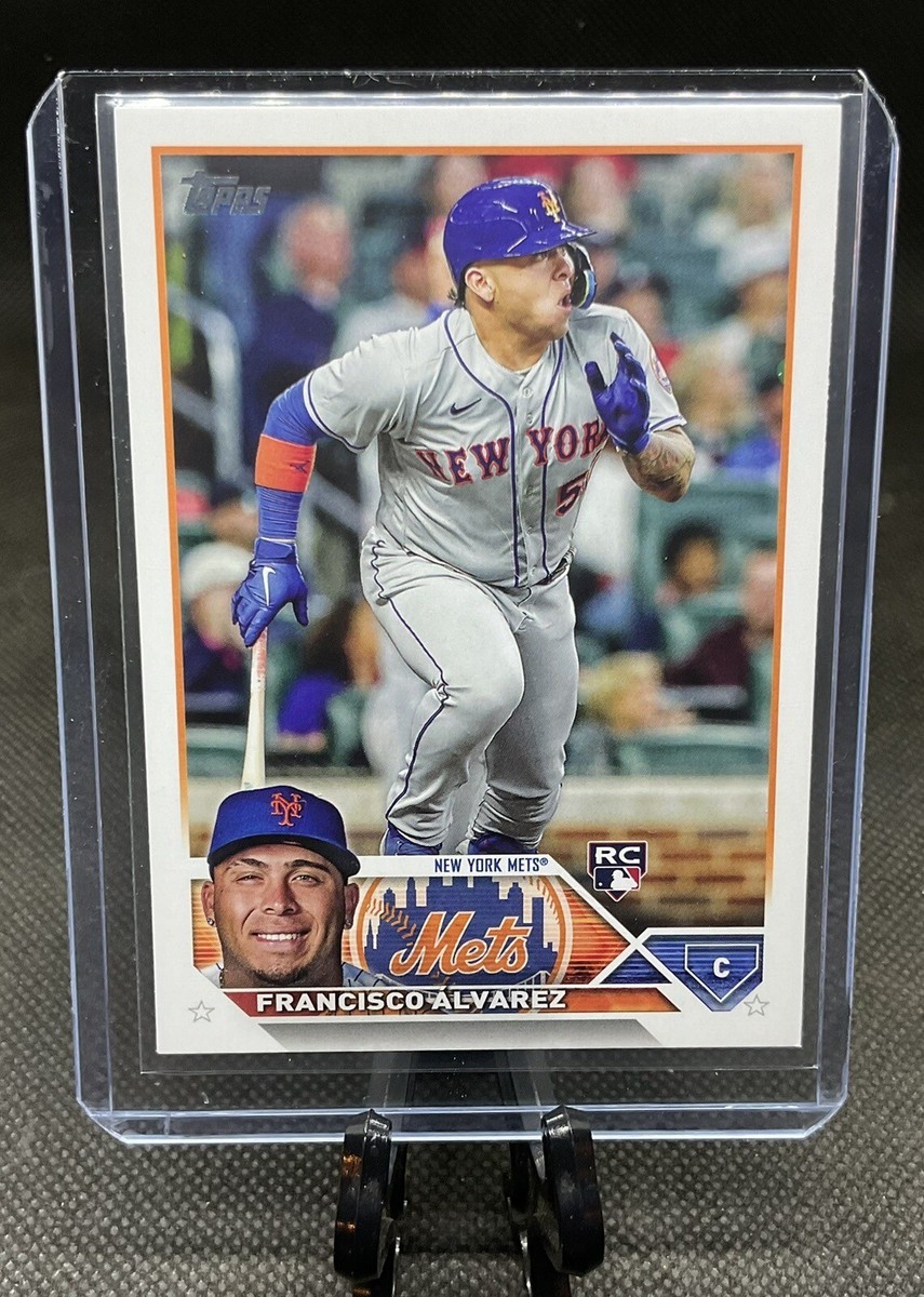 2023 Topps #644 Francisco alvarez RC - New York Mets | eBay