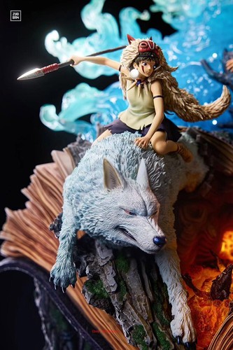 ZUOBAN Studios Princess Mononoke (S) Small H44cm GK Statue Sammlermodell - Bild 11 von 14