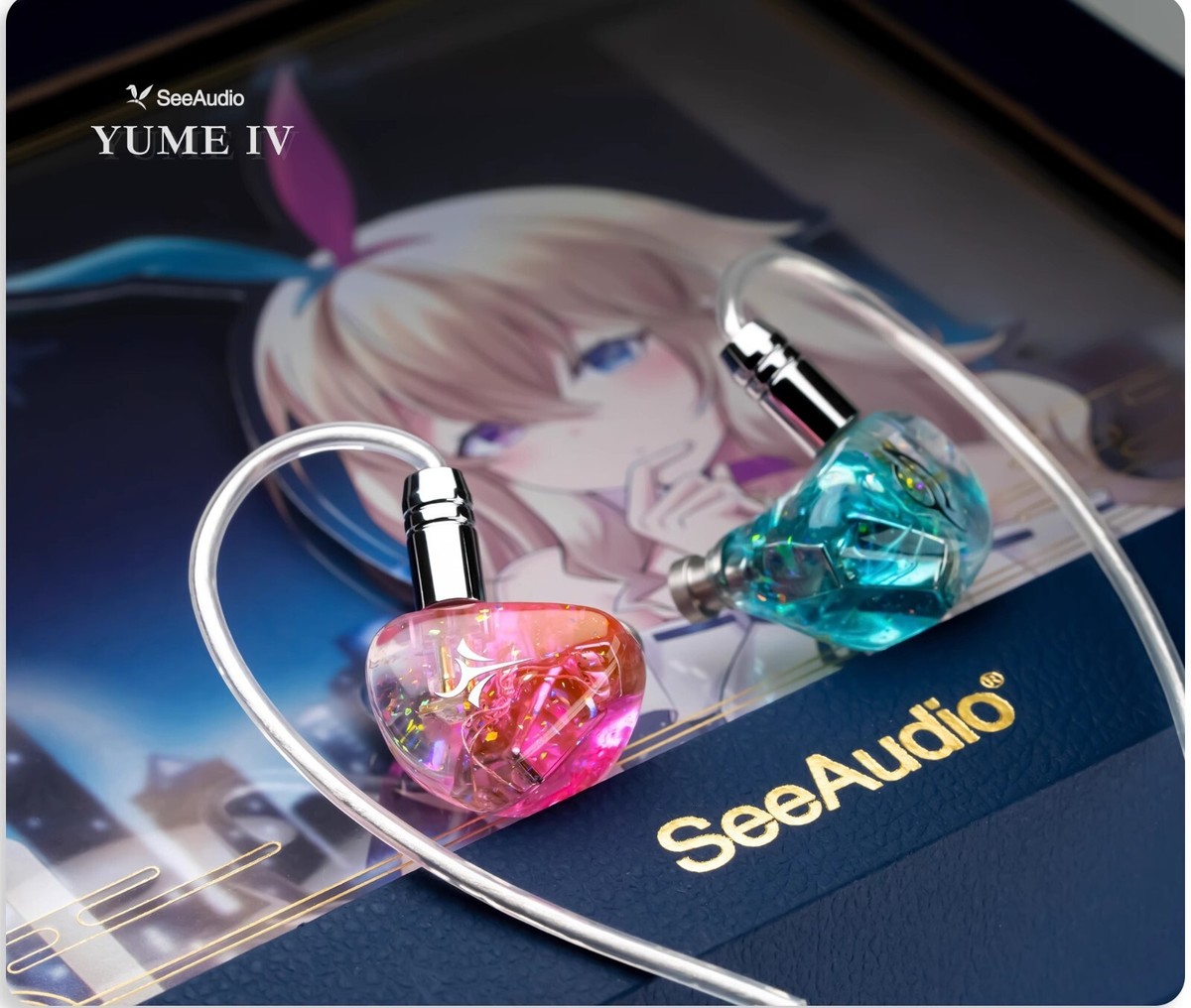 SeeAudio yumeⅣ SeeAudio Yume IV 2BA Hybrid Driver Hifi In-Ear Headphones