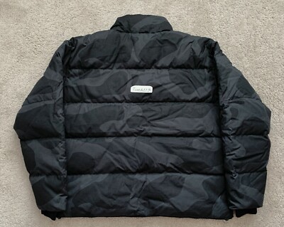 New! Jordan Flight Heritage Down Jacket sz2XL XXL Black/Camo nike