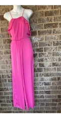 New! NSR Pink With Pink Polka dots Jumpsuit Size XS