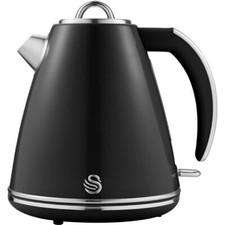 Image of Swan SK19020BN Retro Black Kettle 3000 Watt