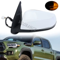 Driver White Heated Side Mirror W/Signal 7Pin Left For Toyota Tacoma 2016-2023 (For: More than one vehicle)