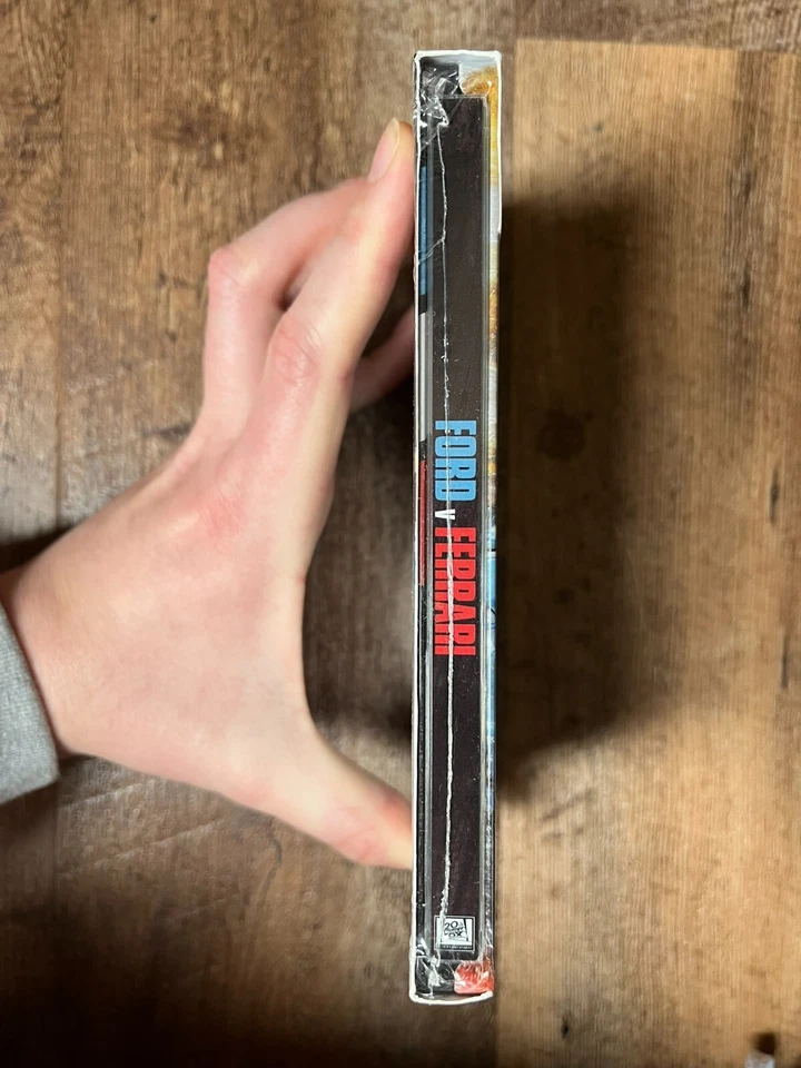 Ford V Ferrari w. Steelbook (Blu-ray, 2019, Import, Region Free) *NEW/SEALED* - Image 3 of 4